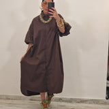 Camicione ZENDAYA marrone