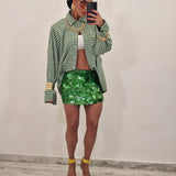 Camicia CARL quadri verde