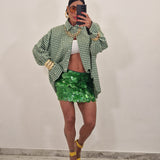 Camicia CARL quadri verde