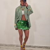Camicia CARL quadri verde