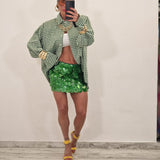 Gonna PERLA verde