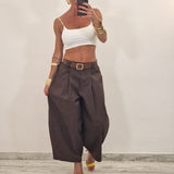 Pantalone STEVEN cioccolato