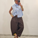 Pantalone STEVEN cioccolato