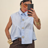 Camicia WANDA celeste