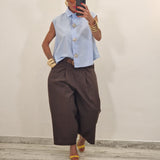 Pantalone STEVEN cioccolato
