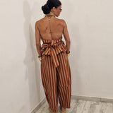 Maglia DOVE righe coccio