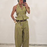 Pantalone DAMIAN verde