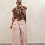 Pantalone JAFAR rosa