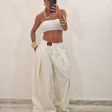 Pantalone JAFAR bianco