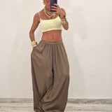 Pantalone PENELOPE kaki
