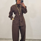 Coordinato HOPE marrone