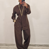 Coordinato HOPE marrone