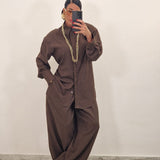 Coordinato HOPE marrone