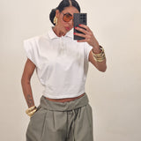 Polo WHITE bianca
