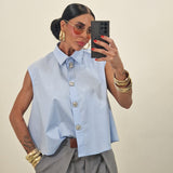 Camicia COSMO celeste