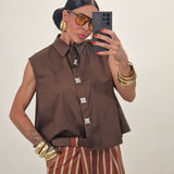 Camicia COSMO marrone