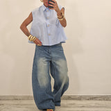 Camicia COSMO celeste