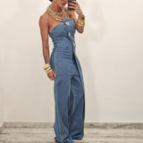 Tuta intera di jeans ATENE