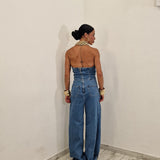Tuta intera di jeans ATENE