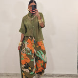 Camicia WIN verde militare