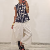 Pantalone BONNIE avorio