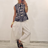 Pantalone BONNIE avorio