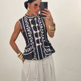 Gilet TALA blu