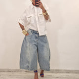 Bermuda in denim NEYMAR blu chiaro