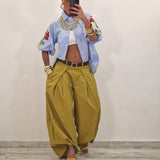 Pantalone DAD senape