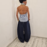 Pantalone DAD blu