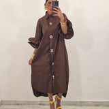 Camicione LIANA marrone