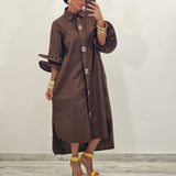 Camicione LIANA marrone