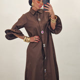 Camicione LIANA marrone
