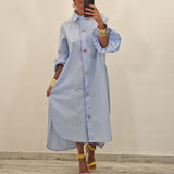 Camicione LIANA celeste