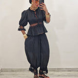 Coordinato AGATA nero