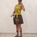 Pantaloncino PARTENOPE marrone