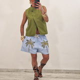 Pantaloncino PARTENOPE celeste