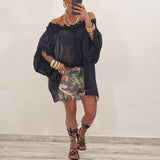 Blusa SELIN nera
