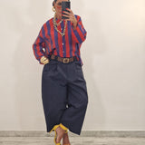 Camicia SHAILA rossa e blu