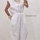 Pantalone LEON bianco