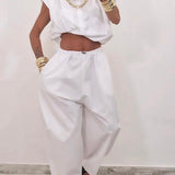 Pantalone LEON bianco