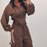 Coordinato MELANY marrone
