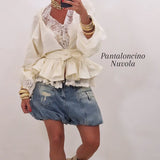 Pantaloncino di jeans NUVOLA