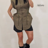 Camicia Vogue verde