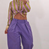 Pantalone MUVIE viola