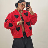 Bomberino AMOUR rosso