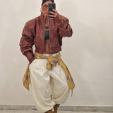 Giubbino in ecopelle QUEEN coccio