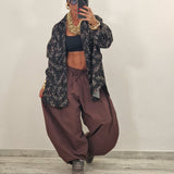 SAMIRA trousers plum PRICE (Copy) (Copy) (Copy) (Copy) (Copy)