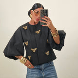 Blazer ELISABETH nero