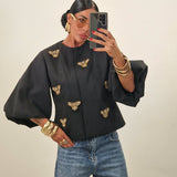 Blazer ELISABETH nero